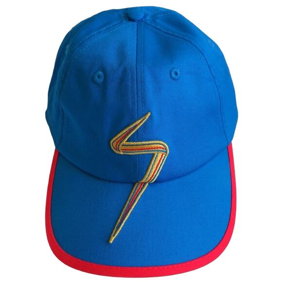 NEW! Disney Ms. Marvel 100% Cotton Logo Cap Baseball Hat Adults Blue Gold Red OS - Picture 9 of 10